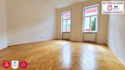 Sonnige &amp; kernsanierte 2-Zimmer-Wohnung in klassischem Gründerzeithaus