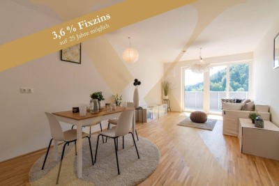 PROVISIONSFREI - Moderne Neubau 3-Zimmer-Wohnung mit Loggia und TG-Platz in Reichenau i. M. zu verkaufen!