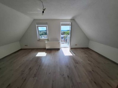 1-Zimmer-DG-Wohnung mit Aussichtsbalkon in Sulzbach - ab sofort zu vermieten