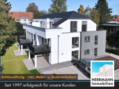 Barrierearme 3-Zimmer-Neubau-Wohnung mit Terrasse