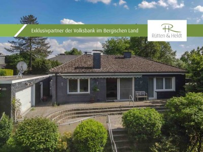 Attraktiver Bungalow auf großem Grundstück in ruhiger Wohnlage von Cronenberg