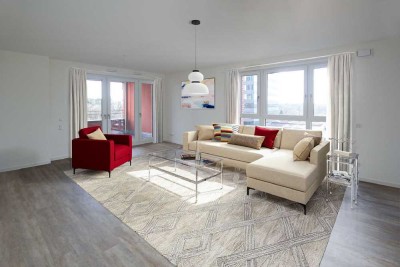 RAUMRIESE - 5 ZIMMER - RIESENLOGGIA - EBK - LYONER QUARTIER
