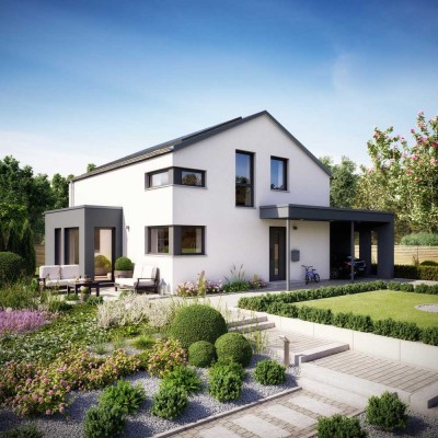 Traumhaftes Grundstück in familienfreundlicher Lage, mit einem Neubau Living Haus