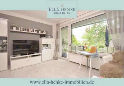 Helle, modernisierte Erdgeschoss-Wohnung mit 3 Zimmern + Stellplatz in zentraler Lage.