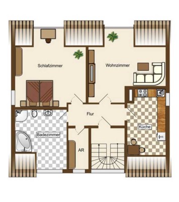 2-Zimmer-Wohnung mit EBK Nähe Uniklinik