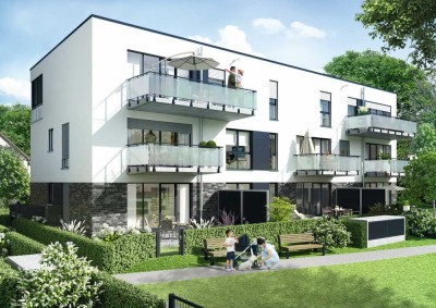 Grüne Mitte Hilden - EG Garten 3 Zi., QNG Plus/EH 40 mit KfW Förderung, Besichtigung So. 11-13 Uhr