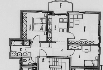 Stillvolle 3 Zimmerwohnung nahe Altstadt Augsburg