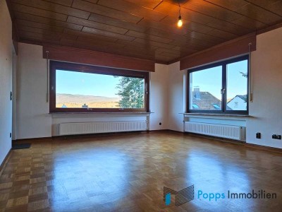 Geräumige 3-Zimmer-Wohnung mit phänomenalen Ausblick in Fischbach