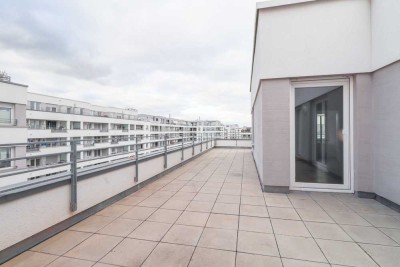 Penthouse-Traum mit lichtdurchfluteter Wohlfühlatmosphäre und großzügiger Dachterrasse