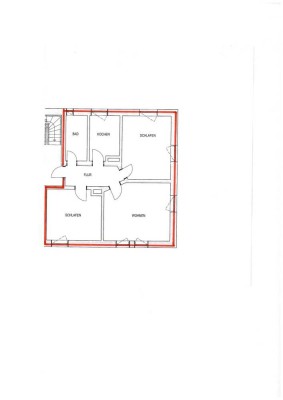 Gut geschnittene 3-Zimmer-Wohnung in Kempten