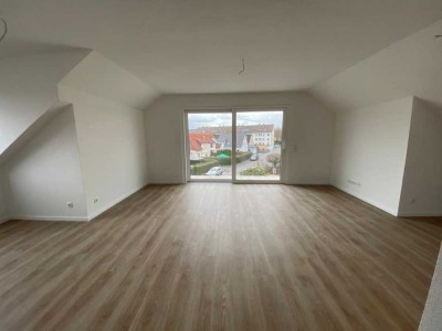 Dachgeschoss-Wohnung mit Balkon, Aufzug und Gäste-WC in Neckarsulm