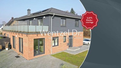 Familientraum – Neuwertige Doppelhaushälfte mit Dachterrasse und großem Garten in Langwedel