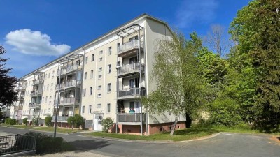 2-Raum-Wohnung mit Balkon in ruhiger Waldrandlage