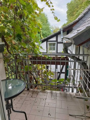 Oberkassel, 1,5 Zimmer-Möbliertappartement mit kleinem Balkon