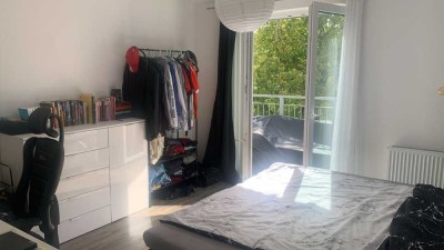 3-Zimmer Penthouse mit Balkon in Frankfurt Sachsenhausen-Süd