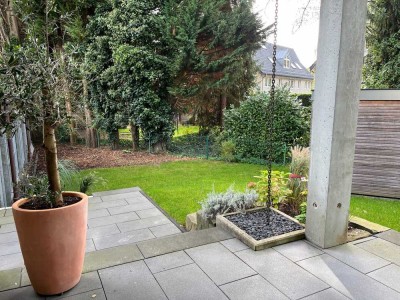 Stilvolle, neuwertige, 3,5-Zimmer-Wohnung mit Garten und überdachter Terrasse in Hoffnungsthal