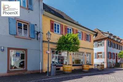 Projekt in der Ettenheimer Innenstadt - Gastro u. vier großz. Wohnungen