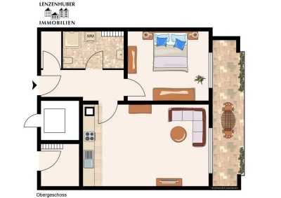 Attraktive Kapitalanlage! 2-Zimmer Wohnung zentral in Neu-Ulm, komplett möbliert