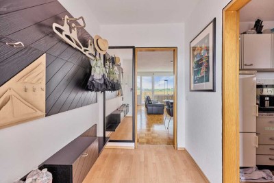 Wohnung mit einmaligem Fernblick - Oftersheim Feldrandlage