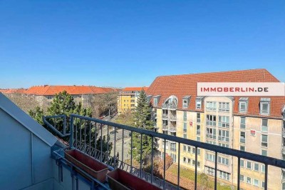 IMMOBERLIN.DE  - Gefragte Lage! Feine Dachgeschosswohnung mit Südterrasse, schönem Ambiente, Lift