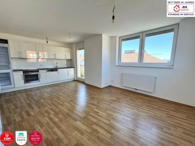 Moderne DG-Maisonette mit Terrasse &amp; 2 Balkonen – 4-Zimmer-Wohntraum in 1150 Wien