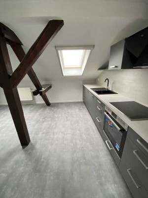 Renovierte 3-Raum-Wohnung mit Einbauküche und Balkon