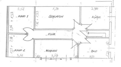 4-Raum-Dachgeschosswohnung in Stederdorf