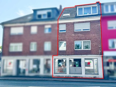 Attraktive Kapitalanlage – Wohn- und Gewerbeobjekt in zentraler Lage von Kleve-Kellen