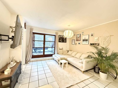 Isar-nahe und helle Maisonettewohnung mit 2,5 Zimmern & Dachterrasse in Harlaching - Provisionsfrei!