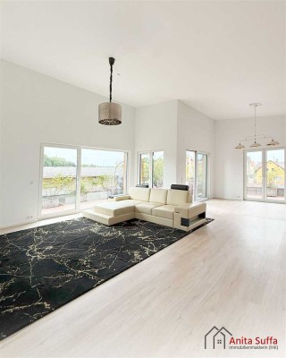 **Provisionsfrei** Exklusives Penthouse mit Einbauküche, Terrasse und Doppelcarport!