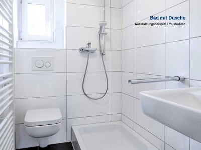 Modernisierte Hochparterre Wohnung mit Balkon und erneuertem Duschbad