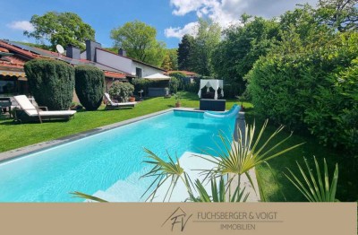 Home-Office mit Pool – mehr Luxus geht nicht!