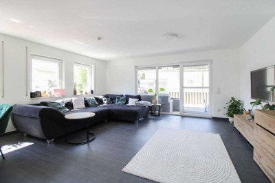 Moderne Erdgeschosswohnung mit Terrasse und 2 Stellplätzen