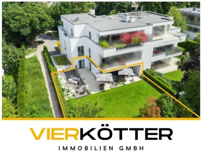 Moderne Garten-Maisonette in HH-Othmarschen: Luxus auf zwei Ebenen in Elbnähe