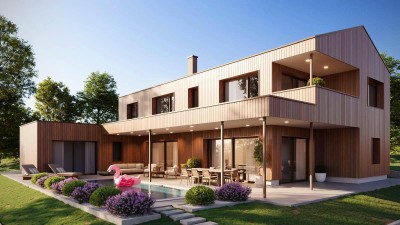 Exklusive Neubauvilla mit Seeblick – Wohnen am Mondsee auf höchstem Niveau