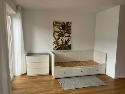 Gemütliche möblierte 1-Zimmer-Wohnung in Neuss mit Balkon