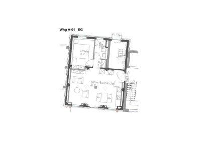 2-Zimmer-Turmwohnung mit Garten