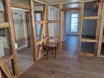 sanierte und gedämmte Dachgeschosswohnung