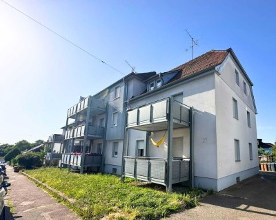 Helle und schön geschnittene 3-Zimmer Wohnung mit Südbalkon