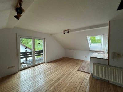 +++Dachgeschosswohnung mit offenem Wohn-Essbereich und Balkon + 1 Zimmer +++