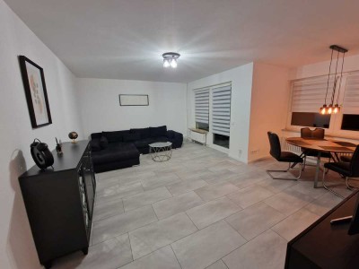 Möblierte 2-Zimmer-Wohnung, Terrasse + Garten, Berlin-Mariendorf, Strom & Internet inkl., befristet