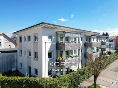 Modernes Wohn-Highlight im Zentrum von Lindenberg im Allgäu 
 3-Zimmer Dachgeschoss mit Stil und Ko