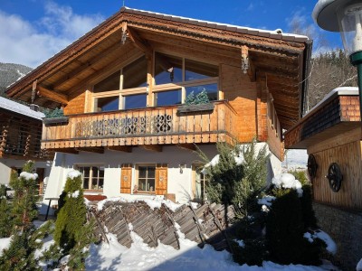 Provisionsfrei vom Eigentümer: Chices Chalet in Kitzbüheler Alpen mit Panoramablick und Rundum-Sorglos-Service