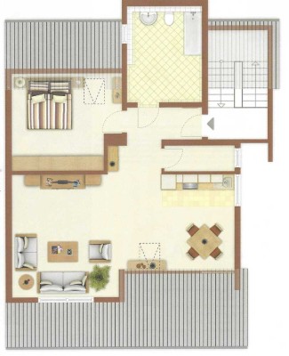 Charmante Dachgeschoss-Wohnung