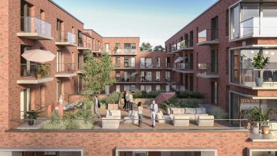 Traumhafte Maisonette 5-Zimmer-Neubauwohung 3 Balkone im Baufeld XIII