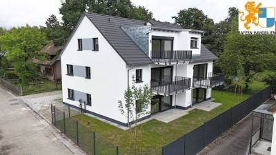 Moderne Dachgeschosswohnung mit großem Balkon und Außenstellplatz mit Wallbox inkl. Kinderspielplatz
