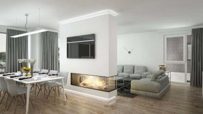 5% Nachlass-KFW 55 Effizienzhaus: Penthousewohnung mit Aufzug in der Wohnung,2 Dachterrassen uvm.