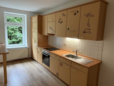 Helle, teilmöblierte 2-Zimmer-Wohnung mit EBK in Leipzig