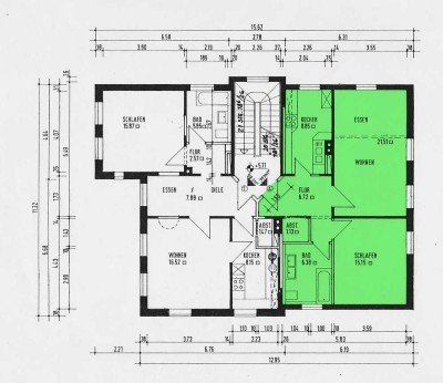 2-Zimmer-Wohnung mit Küche und Bad in Bücken