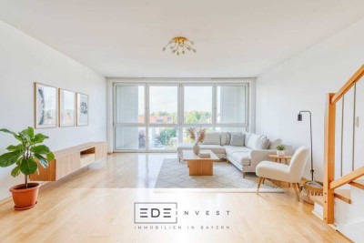 Wunderschöne 3-Zimmer Maisonette Wohnung mit Dachterrasse und Alpenblick